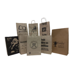 bolsas-modelos Bolsa de papel 28 x 12 x 41 Marrón 80gr